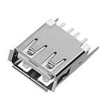 USB A母座180°直插15.0直腳