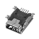 MINI USB 5P母座 B Type SMT式