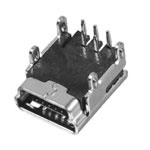 MINI USB 5P/F 90° 四腳